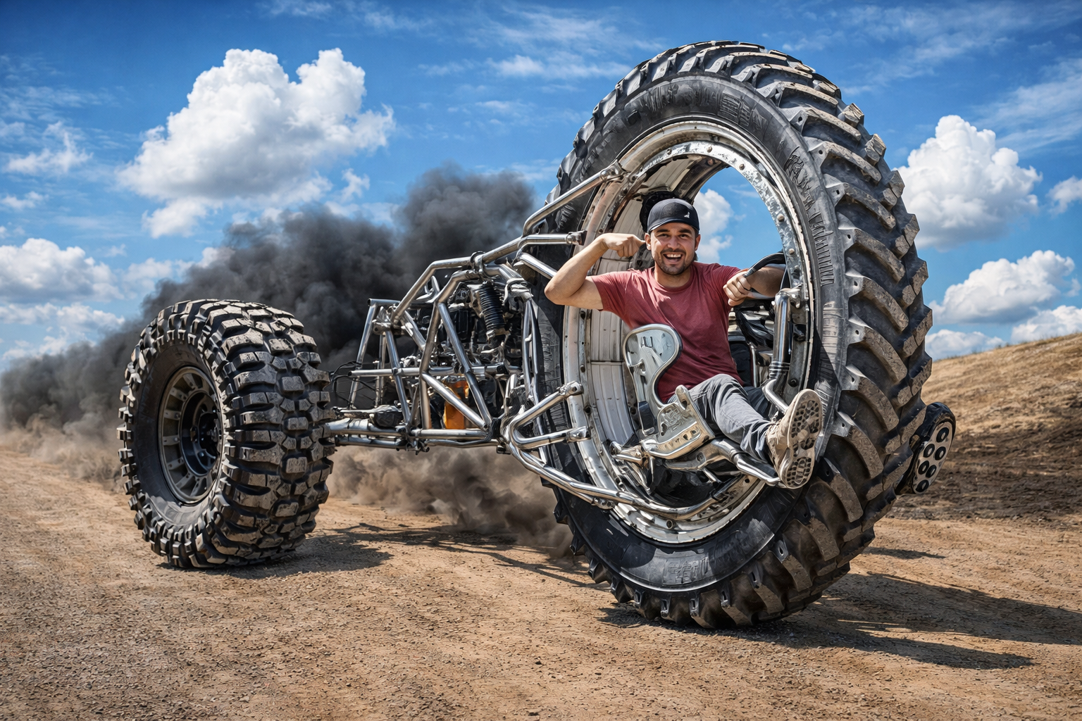 Grind Hard Monster Trike