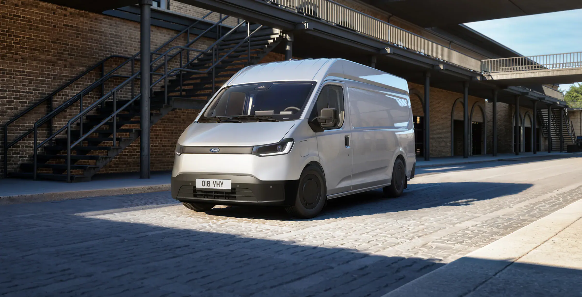 New Electric Ford Van